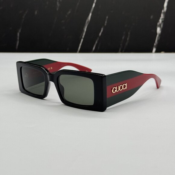 NEW GUCCI GG1860S 001 BLACK UNISEX SUNGLASSES GUCCI main image 6
